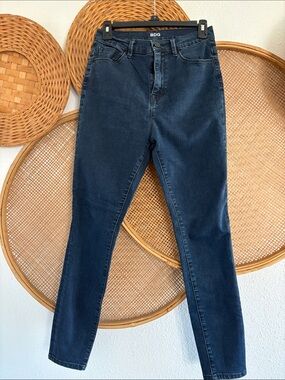 Urban Outfitters BDG Dark Indigo Super High-Rise Skinny Jeans